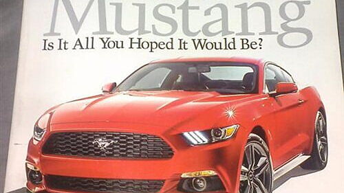 2015 Ford Mustang pictures leaked ahead of official unveiling