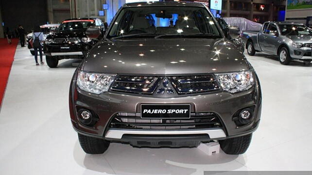 India-bound Mitsubishi cars showcased at the Bangkok International Motor Show