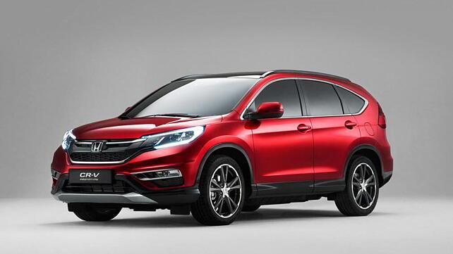 Euro-spec Honda CR-V facelift for 2014 Paris Motor Show