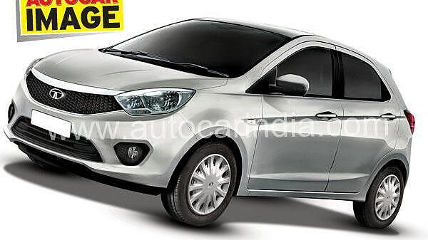 Upcoming Tata Kite hatchback rendered