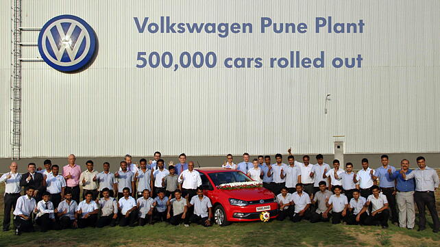 Volkswagen India's Chakan plant reaches 5 lakh units production milestone