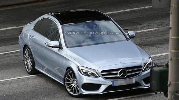  2014 Mercedes-Benz C-Class seen without camouflage