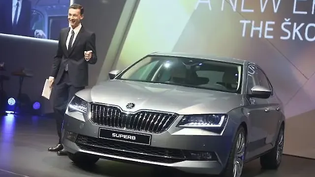 Skoda Superb MY16 shown at Geneva Motor Show Skoda Superb MY16 shown at Geneva Motor Show
