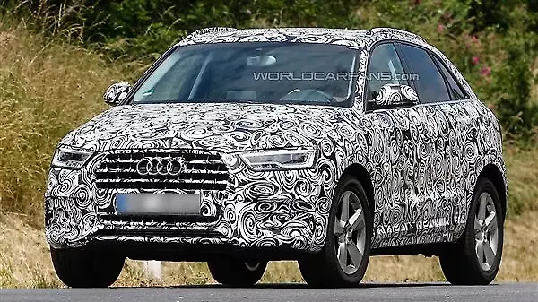 2015 Audi Q3 facelift spied testing 2015 Audi Q3 facelift spied testing