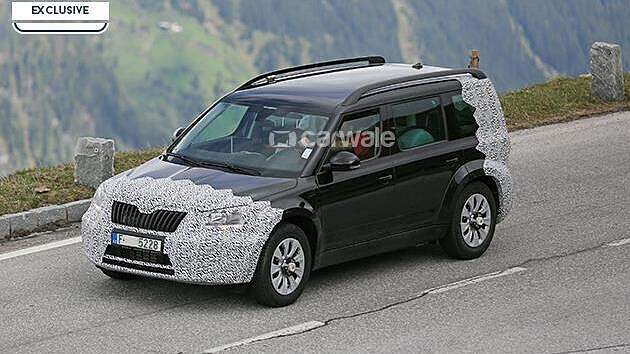 Skoda Snowman spotted testing in the Alps