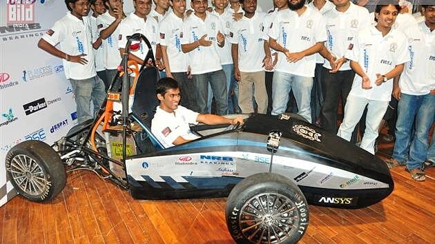 IIT Bombay unveils India's first electric racecar