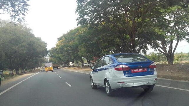 Ford Fiesta facelift spotted testing again