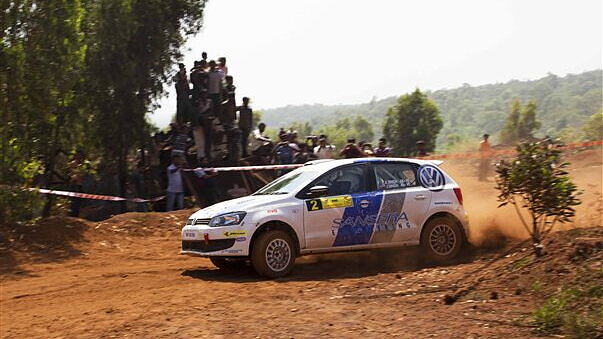 Volkswagen Motorsport India developed rally-spec Polo cars perform well at IMG-K-1000 