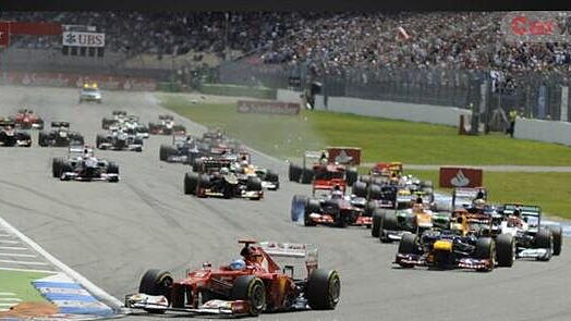 2012 Formula1: Fernando Alonso wins German Grand Prix