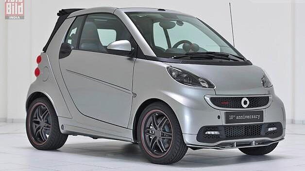 Smart and Brabus tenth anniversary special edition