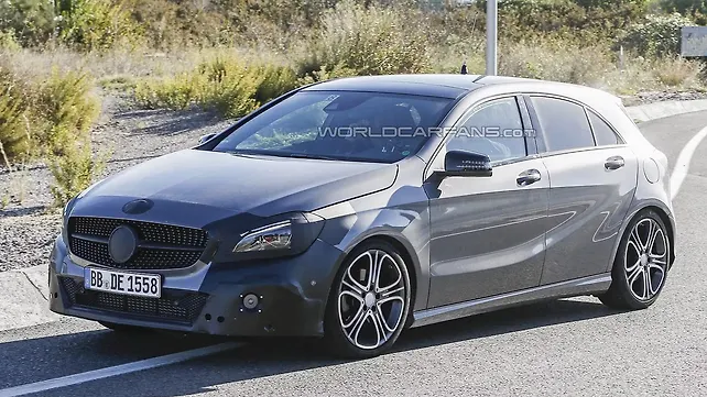 Mercedes A-Class to get a facelift again Mercedes A-Class to get a facelift again