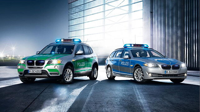 BMW to unveil hi-tech police cars in Germany