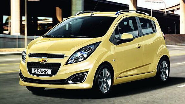 2013 Chevrolet Beat facelift images revealed; debut at Paris Motor Show