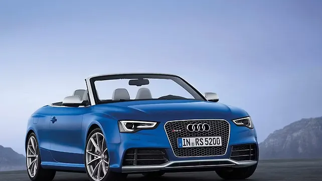2013 Audi RS5 Cabriolet unveiled 2013 Audi RS5 Cabriolet unveiled