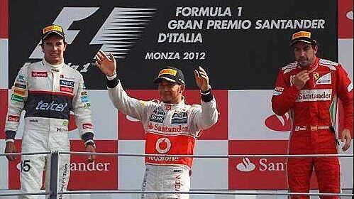 Formula 1 2012: Lewis Hamilton clinches victory at Italian Grand Prix