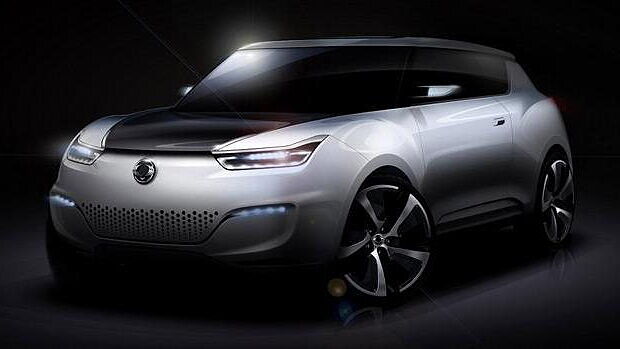 Mahindra Ssangyong previews e-XIV before Paris Motor Show