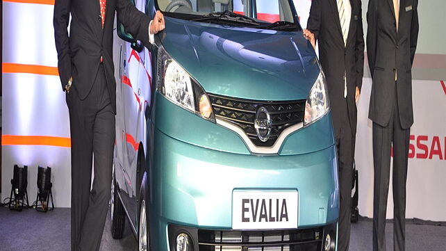 Nissan Evalia launched in Mumbai