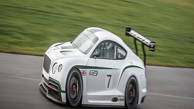 2012 Paris Motor Show: Bentley showcases Continental GT3 racer