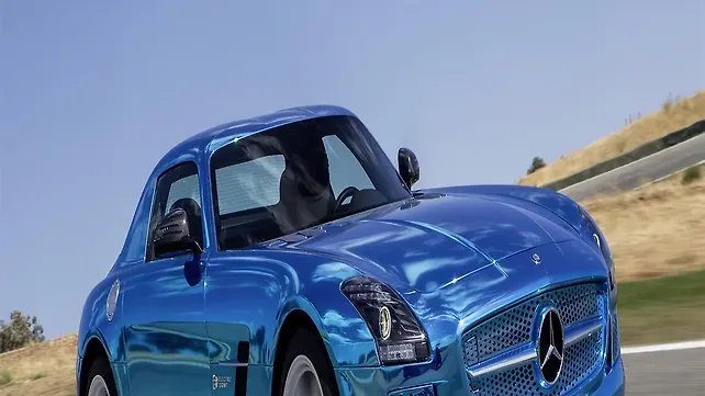 2012 Paris Motor Show: Mercedes-Benz SLS AMG Electric Drive – most powerful production EV 2012 Paris Motor Show: Mercedes-Benz SLS AMG Electric Drive – most powerful production EV