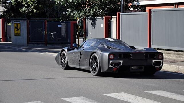 2012 Paris Motor Show: Ferrari displays composite chassis of F70 