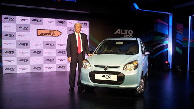 Maruti Suzuki launches Alto 800 in Mumbai for Rs 2.6 lakh