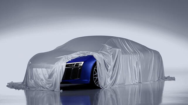 New Audi R8 with laser headlights gets teased