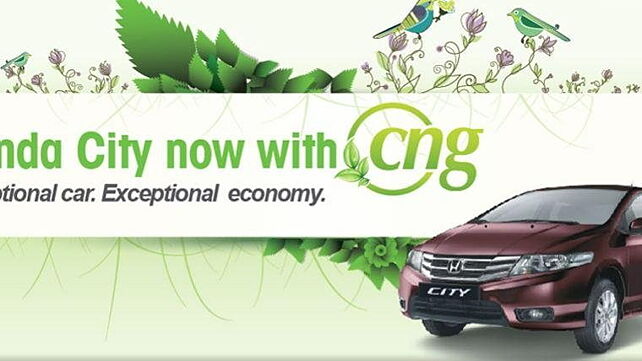 Honda launches new upgraded CNG compatible City