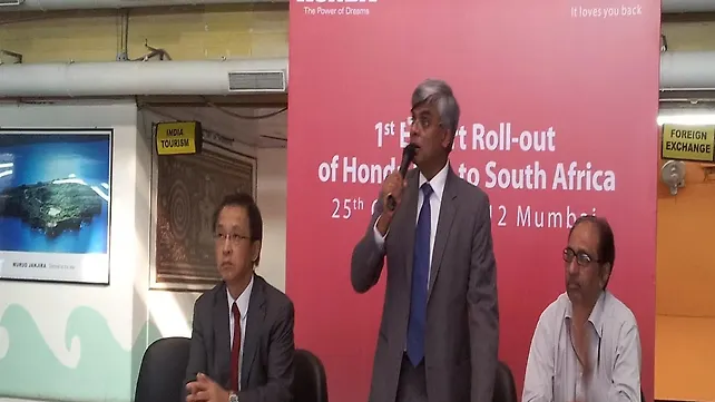 Honda starts exports from India Honda starts exports from India