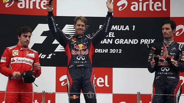 2012 Formula 1: Sebastian Vettel dominates Indian Grand Prix 2012 Formula 1: Sebastian Vettel dominates Indian Grand Prix