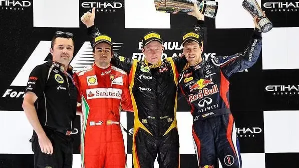 2012 Formula 1: Raikkonnen shines in the twilight of Abu Dhabi 2012 Formula 1: Raikkonnen shines in the twilight of Abu Dhabi