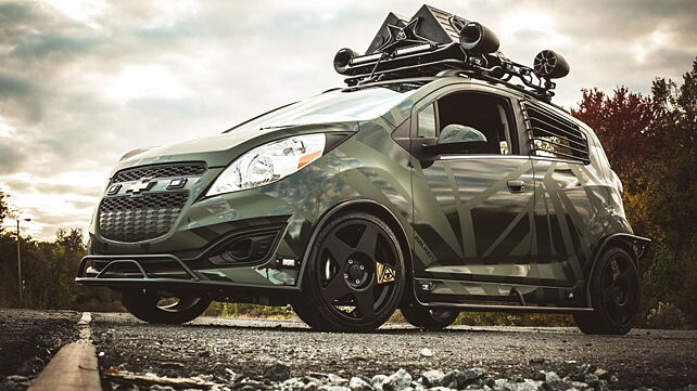 Battle-ready Chevrolet Spark at SEMA