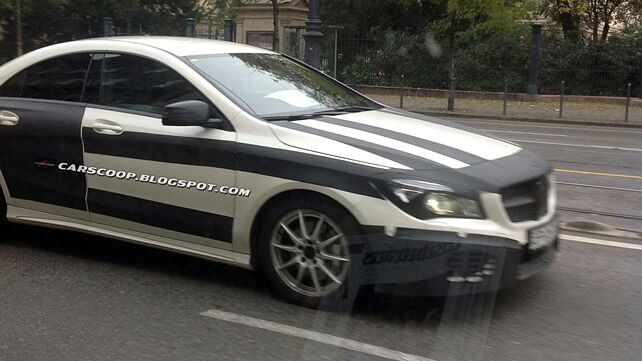 Mercedes-Benz CLA caught testing in Hungary 