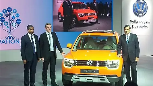 Volkswagen Taigun unveiled at the Auto Expo Volkswagen Taigun unveiled at the Auto Expo
