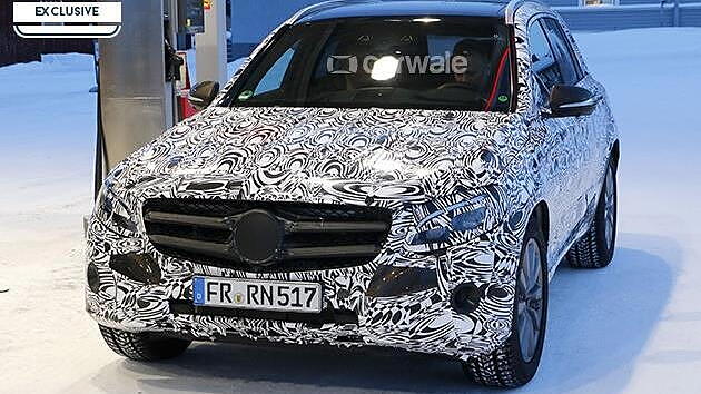 2016 Mercedes-Benz GLC spied on test