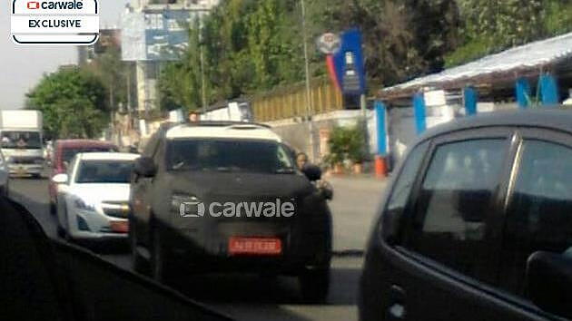 Chevrolet's Trailblazer spotted testing in Mumbai