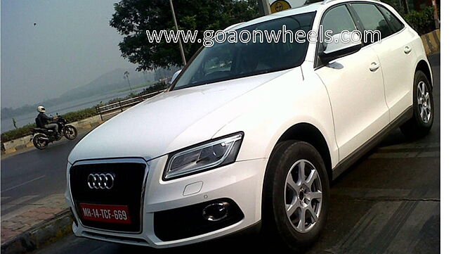 Facelifted Audi Q5 caught testing in Mumbai 