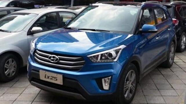 Hyundai ix25 spotted undisguised in China