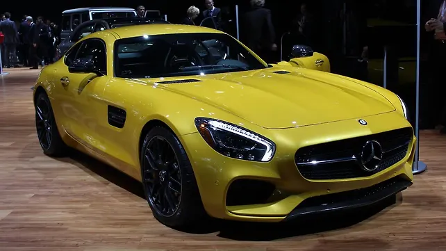 2015 New York Auto Show: Mercedes-Benz AMG GT showcased 2015 New York Auto Show: Mercedes-Benz AMG GT showcased