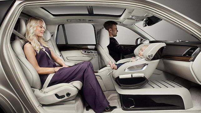 Volvo showcases their Excellence Child Seat Concept at Shanghai