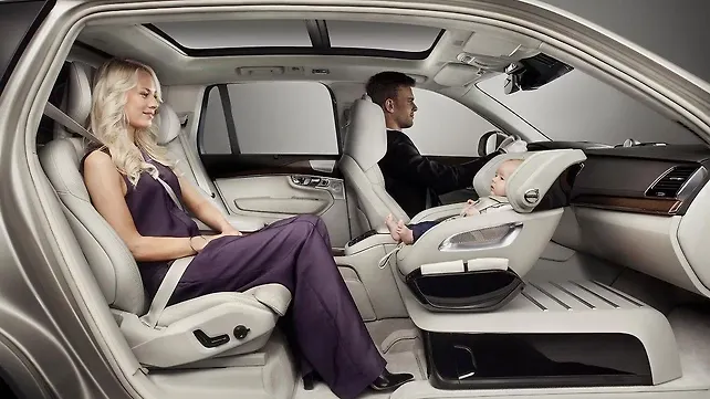 Volvo showcases their Excellence Child Seat Concept at Shanghai Volvo showcases their Excellence Child Seat Concept at Shanghai