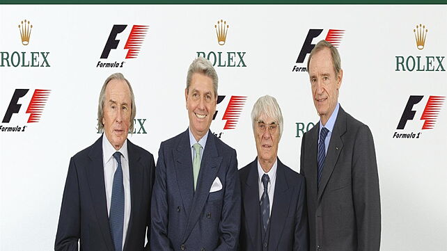 Rolex to be official time keeper for F1