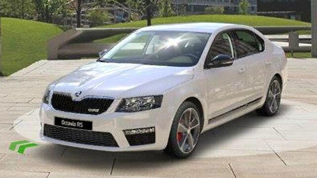 Skoda Octavia vRS spy shots revealed