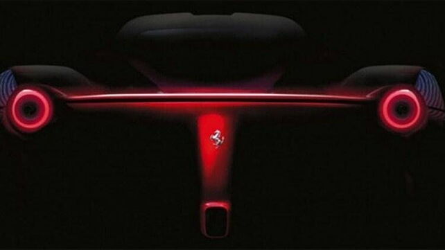 Ferrari F70 teaser images revealed