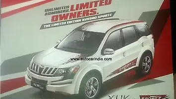 Mahindra XUV500 Sportz limited edition brochure leaked Mahindra XUV500 Sportz limited edition brochure leaked