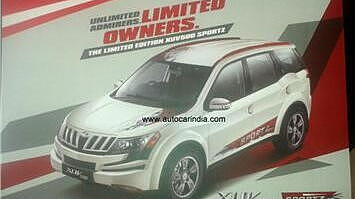 Mahindra XUV500 Sportz limited edition brochure leaked