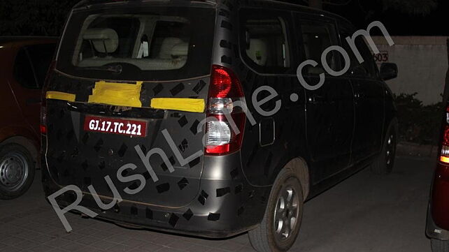 Chevrolet Enjoy MPV spied yet again