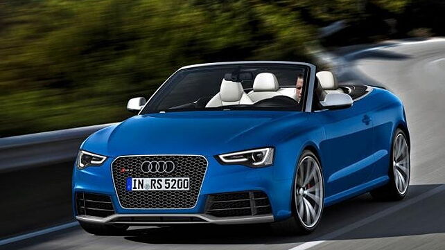 Audi to launch 2013 RS5 Cabriolet at Detroit Auto Show