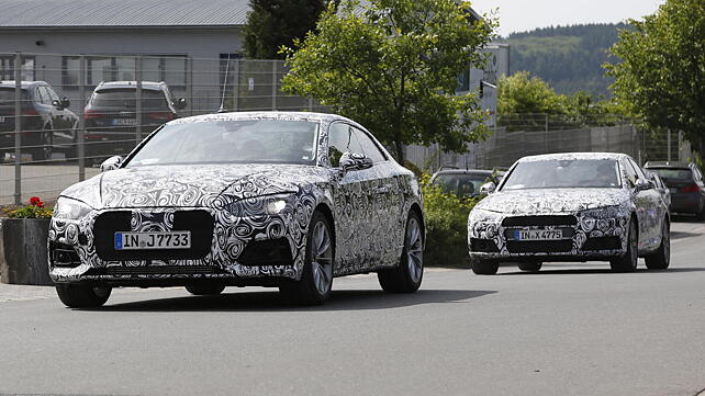 Next-generation Audi A5 spotted testing