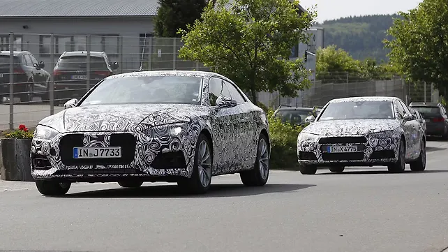 Next-generation Audi A5 spotted testing Next-generation Audi A5 spotted testing