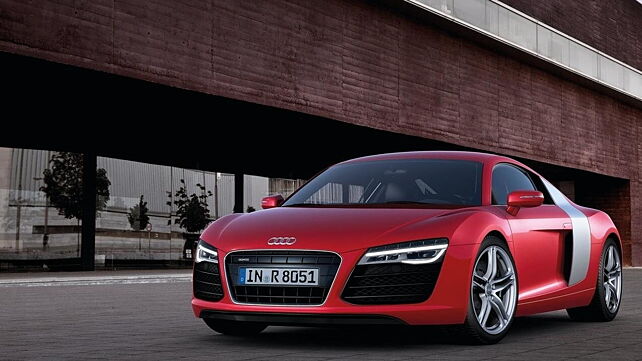 Audi launches 2013 R8 in India for Rs 1.34 Crore